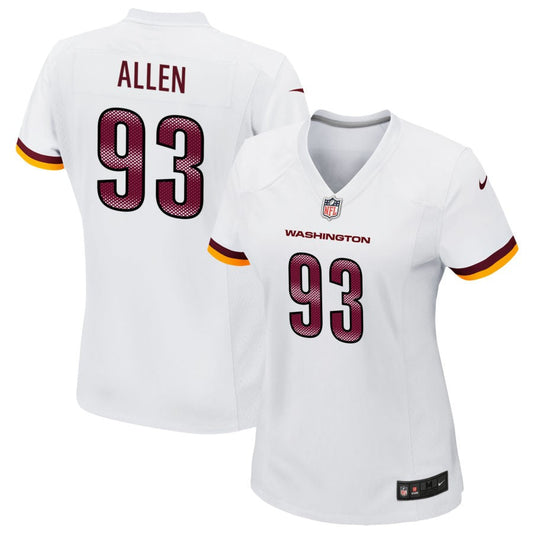 Jonathan Allen Washington Commanders Nike Women's Game Player Jersey - White