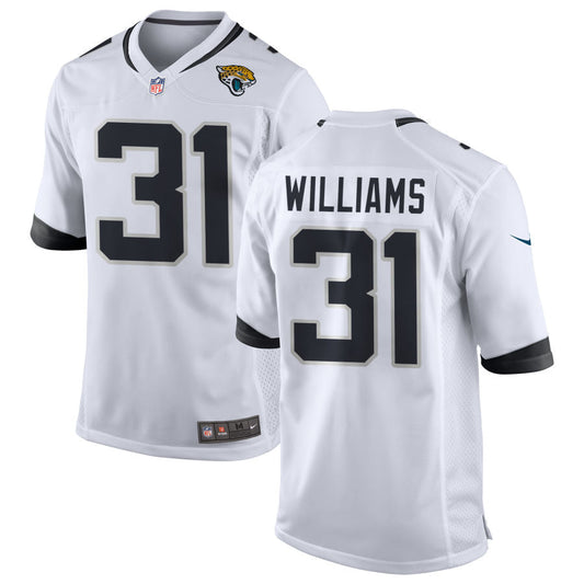 Darious Williams Jacksonville Jaguars Nike Youth Game Jersey - White