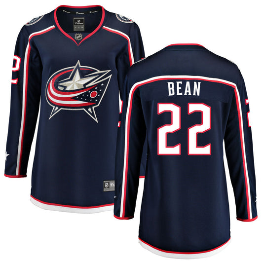 Jake Bean Columbus Blue Jackets Fanatics Branded Women's Home Breakaway Jersey - Navy