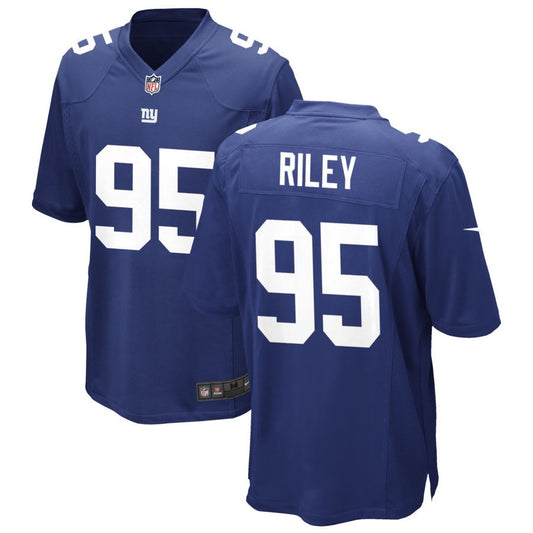 Jordon Riley New York Giants Nike Game Jersey - Royal