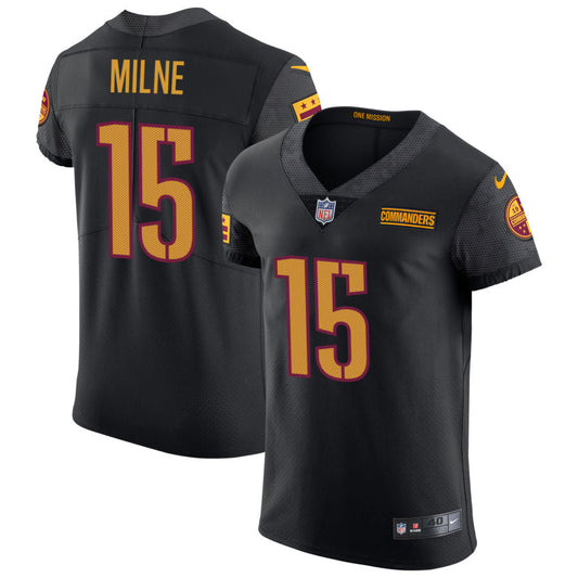 Dax Milne Washington Commanders Nike Vapor Untouchable Elite Alternate Jersey - Black