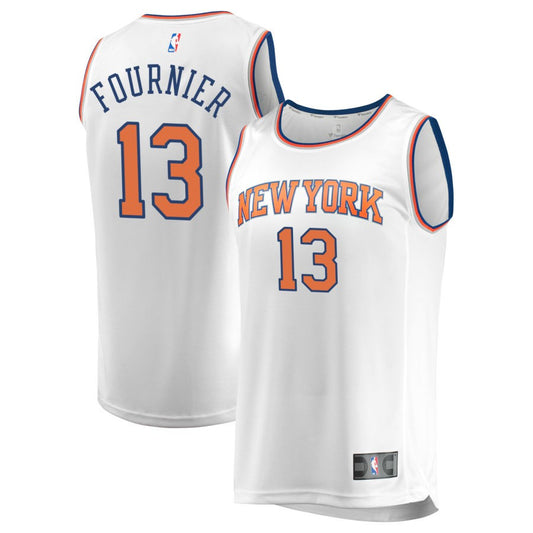 Evan Fournier New York Knicks Fanatics Branded Fast Break Replica Jersey - Association Edition - White