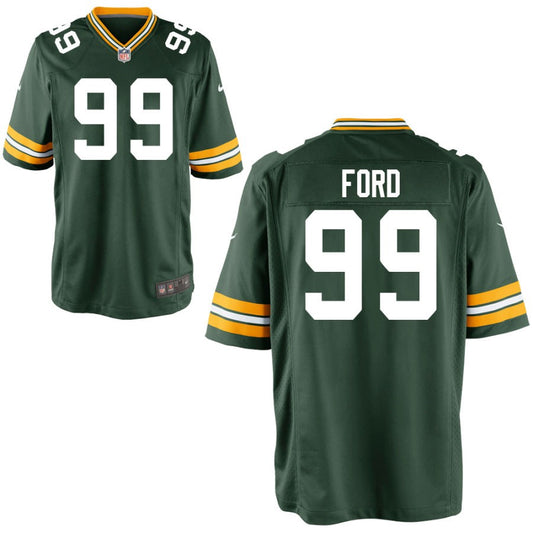 Jonathan Ford Green Bay Packers Nike Youth Game Jersey - Green