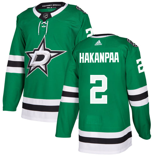Jani Hakanpaa Dallas Stars adidas Authentic Jersey - Kelly Green
