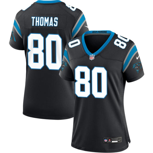 Ian Thomas Carolina Panthers Nike Women's Game Jersey - Black