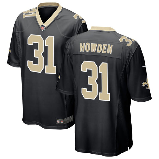 Jordan Howden New Orleans Saints Nike Game Jersey - Black