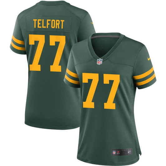 Kadeem Telfort Green Bay Packers Nike Women's Alternate Jersey - Green