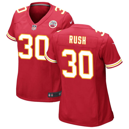 Darius Rush Kansas City Chiefs Nike Women's Game Jersey - Red