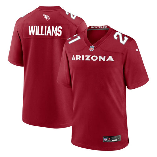 Garrett Williams Arizona Cardinals Nike Game Jersey - Cardinal