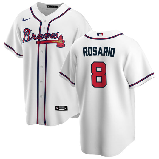 Eddie Rosario Atlanta Braves Nike Home Replica Jersey - White