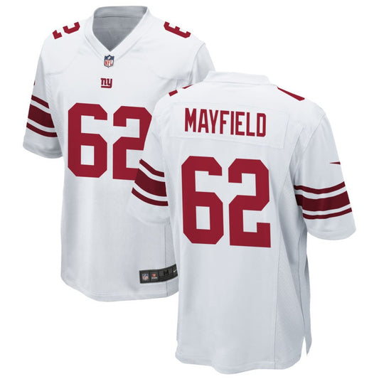 Jalen Mayfield New York Giants Nike Game Jersey - White