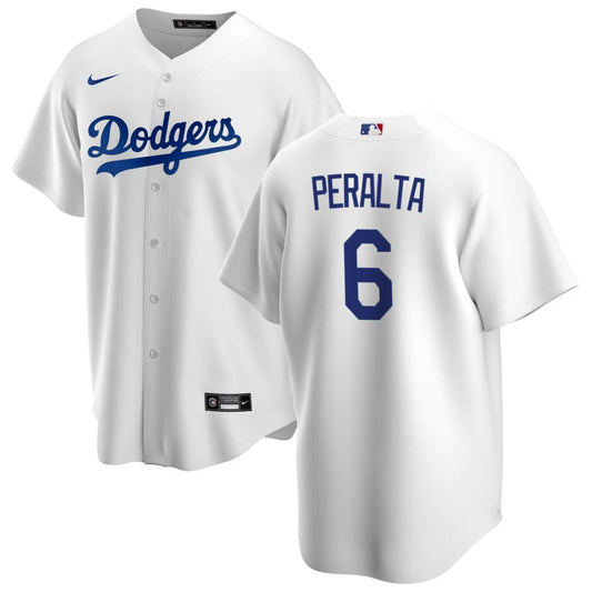 David Peralta Los Angeles Dodgers Nike Youth Home Replica Jersey - White