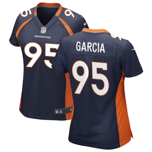 Elijah Garcia Denver Broncos Nike Women's Alternate Game Jersey - Navy