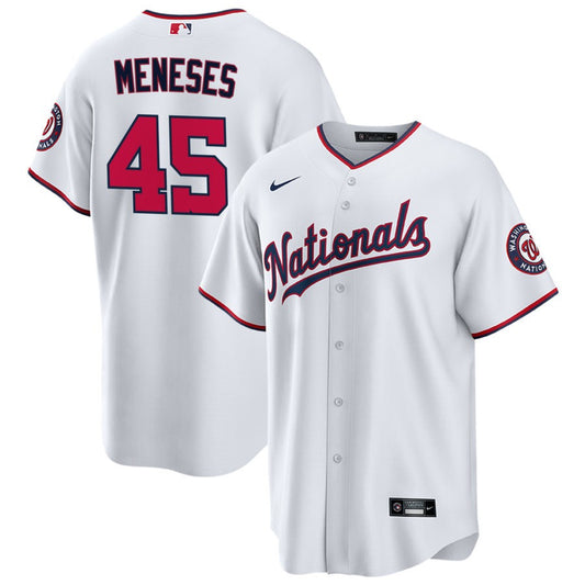 Joey Meneses Washington Nationals Nike Youth Replica Jersey - White