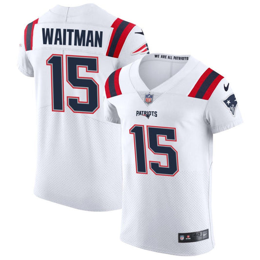 Corliss Waitman New England Patriots Nike Vapor Elite Jersey - White