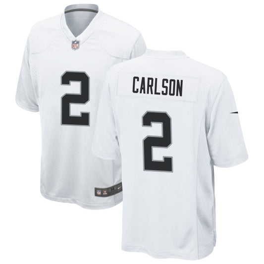 Daniel Carlson Las Vegas Raiders Nike Game Jersey - White