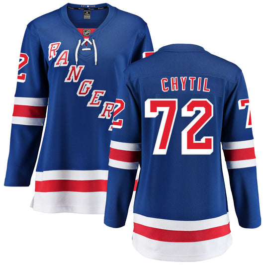 Filip Chytil New York Rangers Fanatics Branded Women's Home Breakaway Jersey - Blue