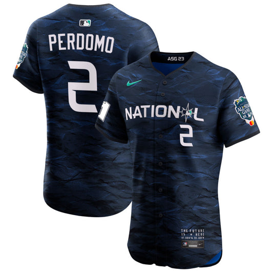 Geraldo Perdomo  National League Nike 2023 MLB All-Star Game Pick-A-Player Vapor Premier Elite Jersey - Royal