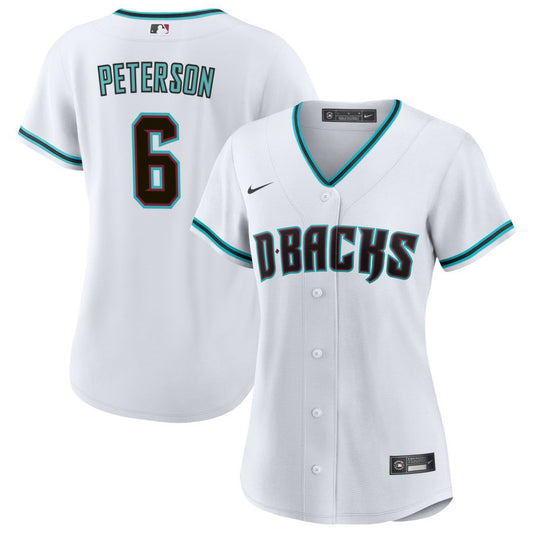 Jace Peterson Arizona Diamondbacks Nike Women's Home Replica Jersey - White