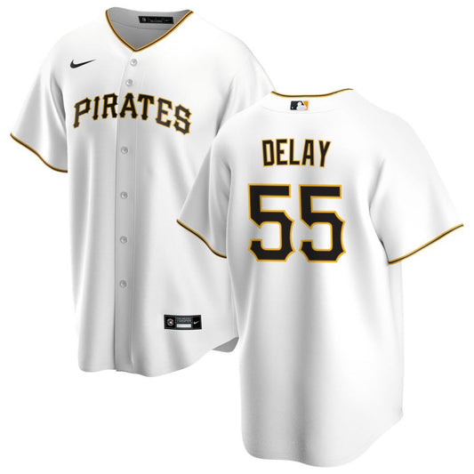 Jason Delay Pittsburgh Pirates Nike Home Replica Jersey - White