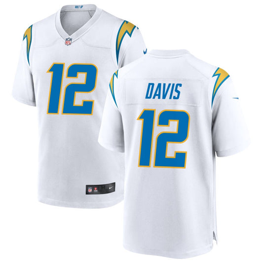 Derius Davis Los Angeles Chargers Nike Game Jersey - White