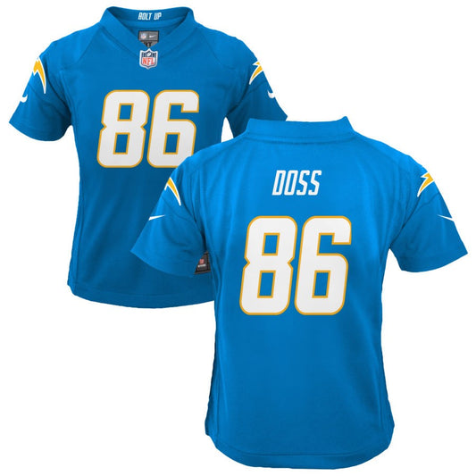 Keelan Doss Los Angeles Chargers Nike Youth Game Jersey - Powder Blue