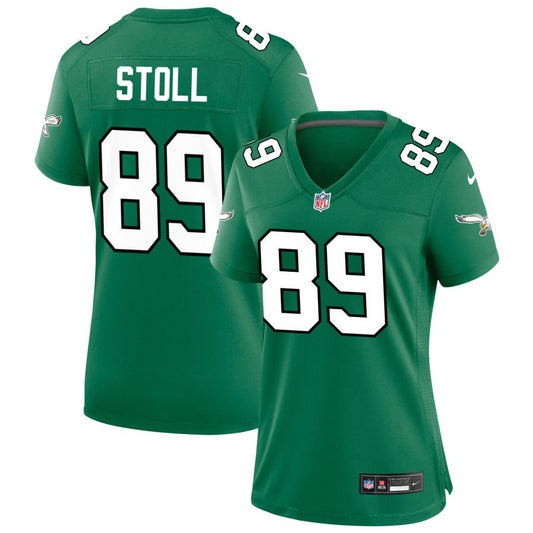 Jack Stoll Philadelphia Eagles Nike Women's Alternate Game Jersey - Kelly Green