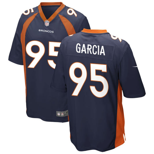 Elijah Garcia Denver Broncos Nike Youth Game Jersey - Navy
