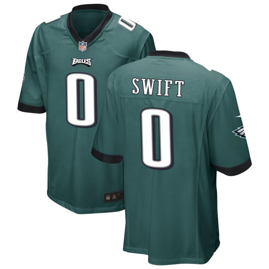 D'Andre Swift Philadelphia Eagles Nike Game Jersey - Midnight Green