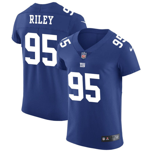 Jordon Riley New York Giants Nike Vapor Untouchable Elite Jersey - Royal