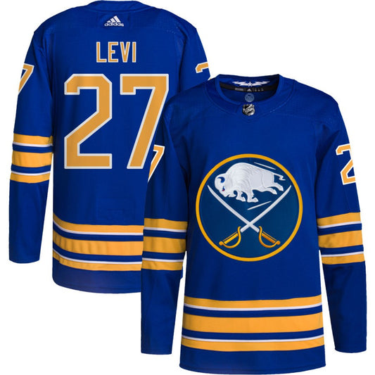 Devon Levi Buffalo Sabres adidas Home Authentic Pro Jersey - Royal
