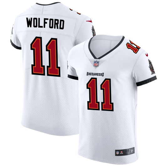 John Wolford Tampa Bay Buccaneers Nike Vapor Elite Jersey - White
