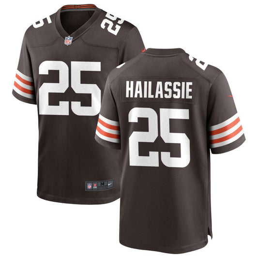 Kahlef Hailassie Nike Cleveland Browns Game Jersey - Brown