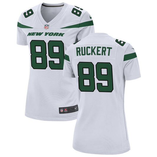 Jeremy Ruckert New York Jets Nike Women's Game Jersey - White