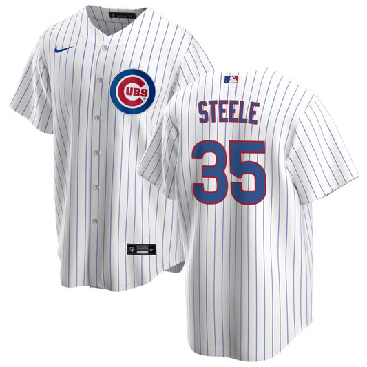 Justin Steele Chicago Cubs Nike Home Replica Jersey - White