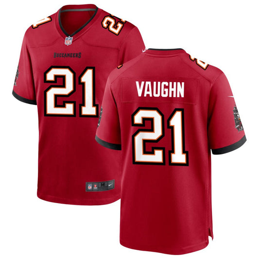 Ke'Shawn Vaughn Nike Tampa Bay Buccaneers Game Jersey - Red