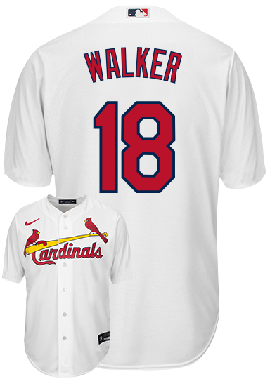 Jordan Walker Youth Jersey - St Louis Cardinals Replica Kids Home Jersey