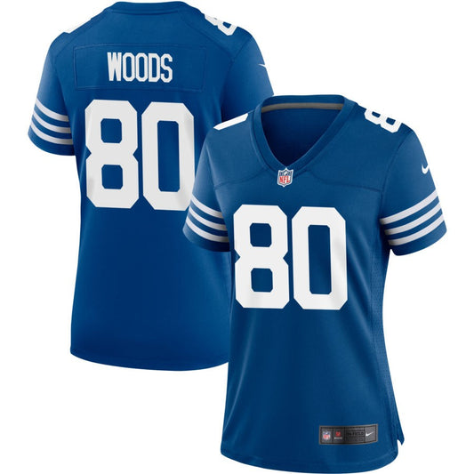 Jelani Woods Indianapolis Colts Nike Women's Alternate Jersey - Royal