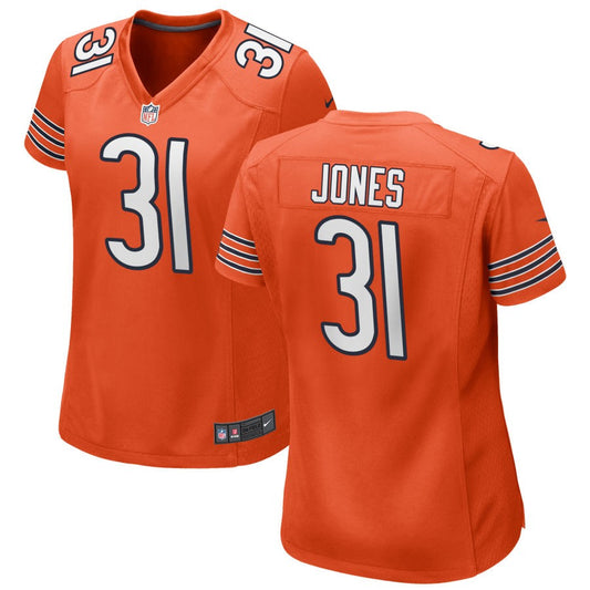 Jaylon Jones Chicago Bears Nike Women's Alternate Game Jersey - Orange