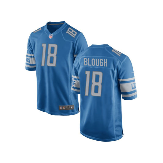 David Blough Detroit Lions Nike Youth Team Color Game Jersey - Blue