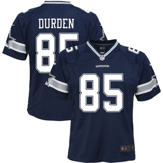 David Durden Dallas Cowboys Nike Youth Game Jersey - Navy