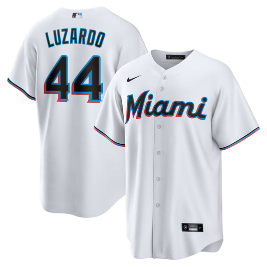 Jes??s Luzardo Miami Marlins Nike Home  Replica Player Jersey - White