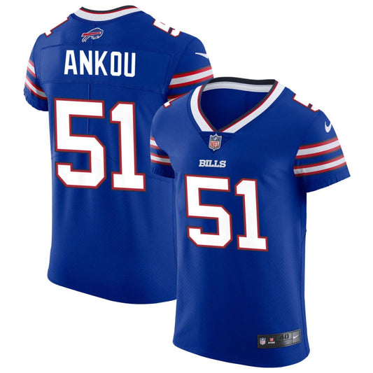 Eli Ankou Buffalo Bills Nike Vapor Elite Jersey - Royal