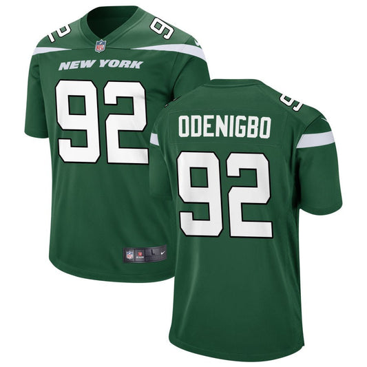 Ifeadi Odenigbo New York Jets Nike Game Jersey - Gotham Green