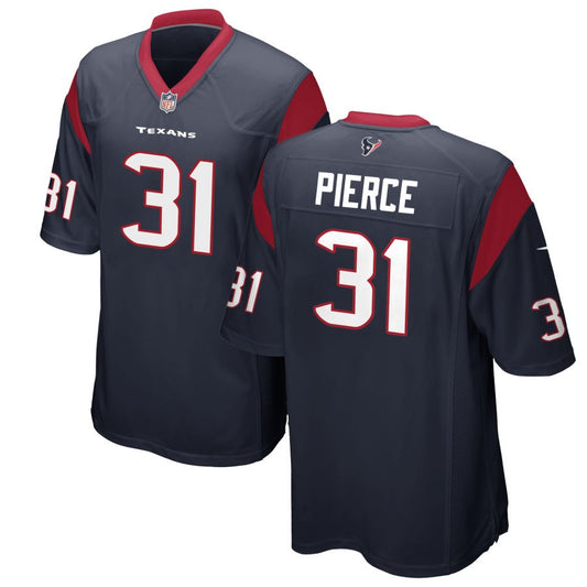 Dameon Pierce Houston Texans Nike Game Jersey - Navy