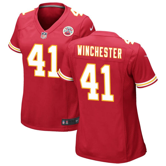 James Winchester Kansas City Chiefs Nike Women's Game Jersey - Red