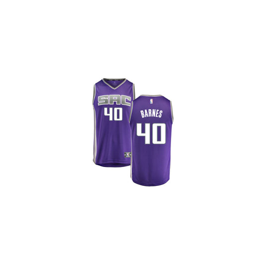 Harrison Barnes Sacramento Kings Fanatics Branded Youth Fast Break Replica Jersey Purple - Icon Edition