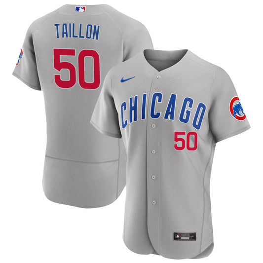 Jameson Taillon Chicago Cubs Nike Road Authentic Jersey - Gray