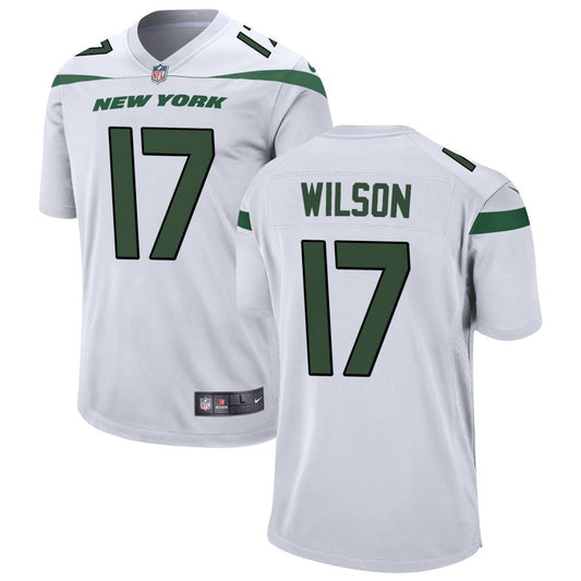 Garrett Wilson New York Jets Nike Youth Game Jersey - White