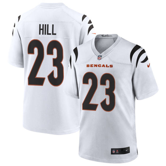 Dax Hill Cincinnati Bengals Nike Game Jersey - White